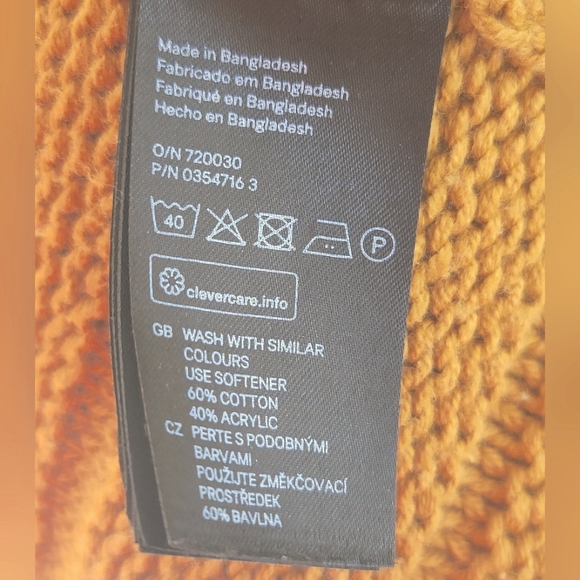 H&M Sweater Yellow Mustard - Picture 4 of 10